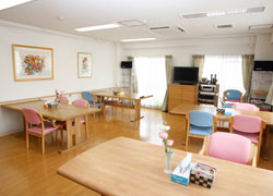 ＡＬＳＯＫケアホーム流山江戸川台の食堂