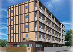 学研ココファン川越大手町の外観